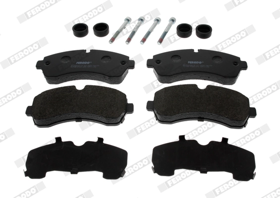 FERODO FVR1777 - Комплект тормозных колодок, дисковый тормоз PREMIER ECO FRICTION
