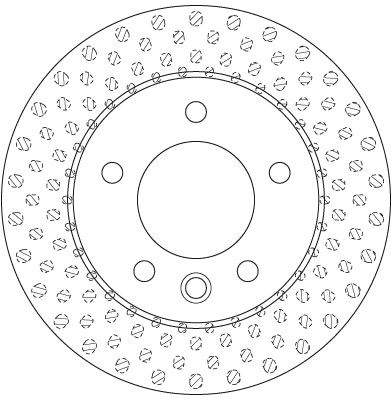 TRW DF6194S - Тормозные диски