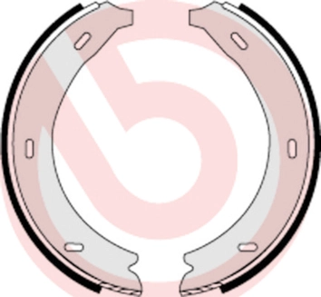 BREMBO S 50 509 - Комплект тормозных колодок, стояночная тормозная система ESSENTIAL LINE