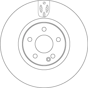 TRW DF6744S - Тормозные диски
