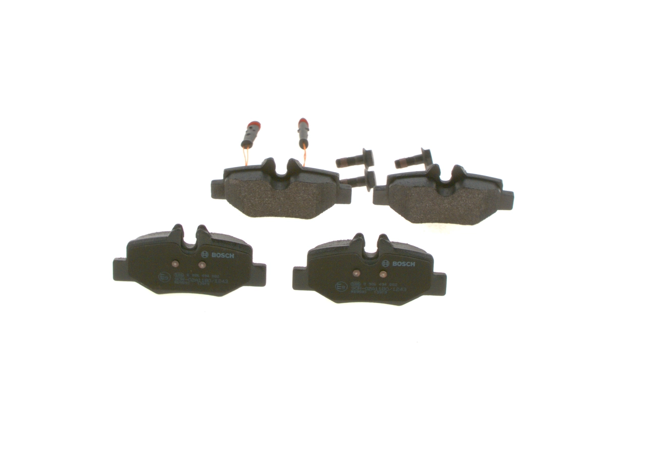 BOSCH 0 986 494 082 - Тормозные колодки 