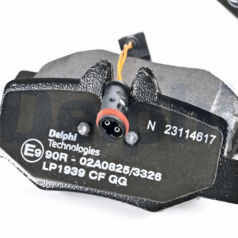DELPHI LP1939 - Тормозные колодки 