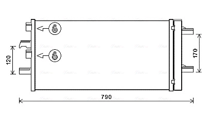 Радиатор кондиционера