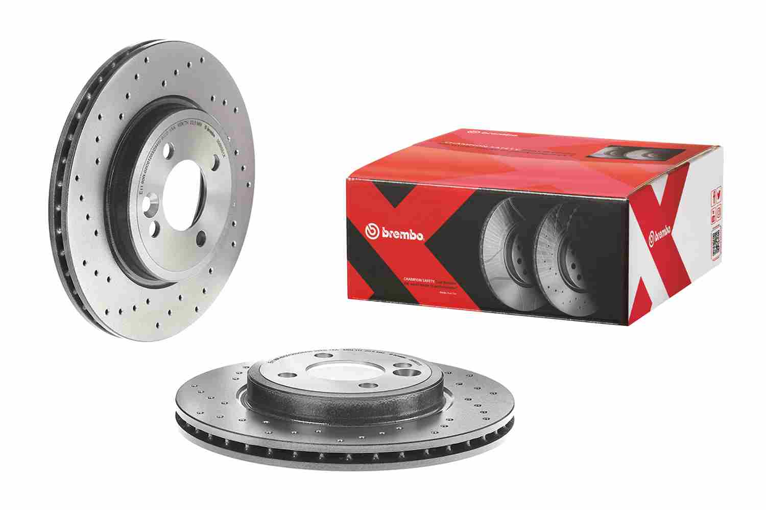 BREMBO 09.8655.1X - Тормозной диск XTRA LINE - Xtra