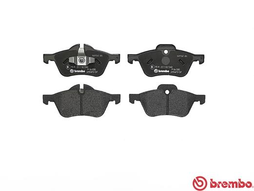 BREMBO P 06 030 - Комплект тормозных колодок, дисковый тормоз PRIME LINE