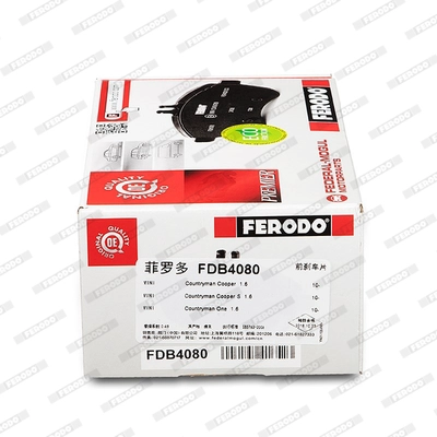 FERODO FDB4080 - Комплект тормозных колодок, дисковый тормоз PREMIER ECO FRICTION