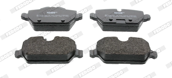 FERODO FDB4383 - Комплект тормозных колодок, дисковый тормоз PREMIER ECO FRICTION