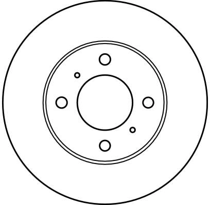 TRW DF4022 - Тормозные диски