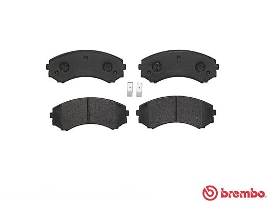 BREMBO P 54 029 - Комплект тормозных колодок, дисковый тормоз PRIME LINE