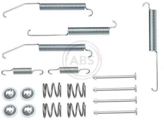 Ремкомплект тормозных колодок ручника
