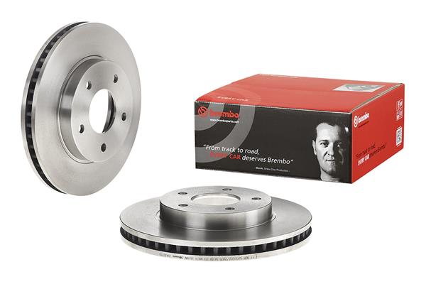 BREMBO 09.A303.10 - Тормозной диск PRIME LINE