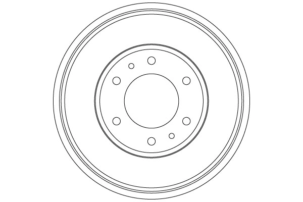 TRW DB4423 - Тормозной барабан