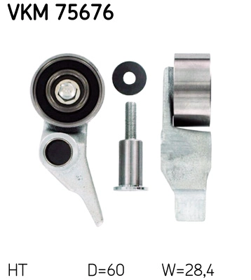 SKF VKM 75676 - Натяжной ролик ГРМ