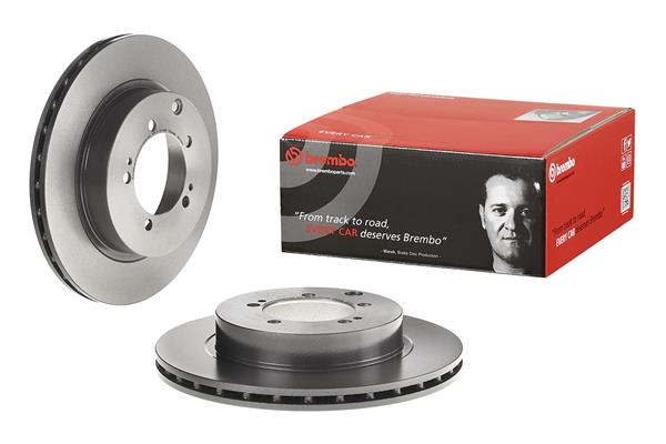 BREMBO 09.7143.31 - Тормозной диск PRIME LINE - UV Coated