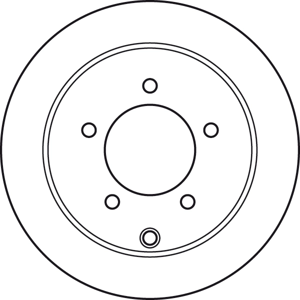 TRW DF4973 - Тормозные диски