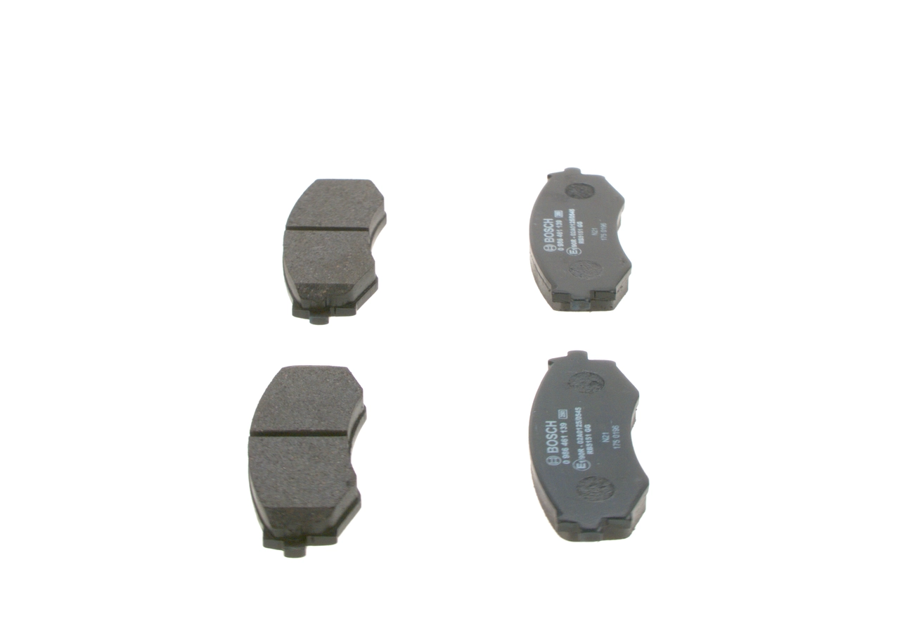 BOSCH 0 986 461 139 - Тормозные колодки 