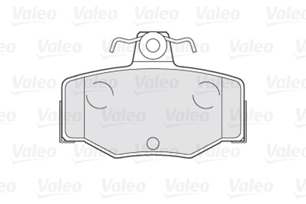 VALEO 301057 - Комплект тормозных колодок, дисковый тормоз FIRST