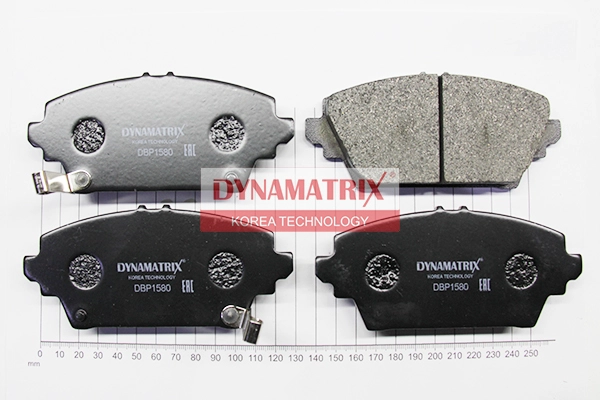 DYNAMATRIX DBP1580 - Тормозные колодки 