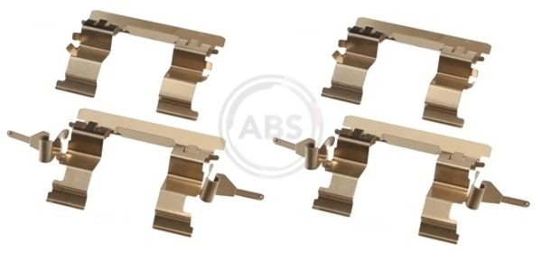 A.B.S. 1853Q - Ремкомплект тормозных колодок