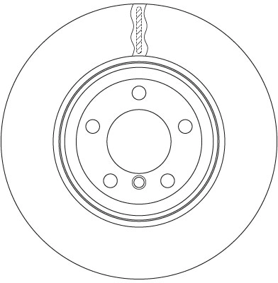 TRW DF6471 - Тормозные диски