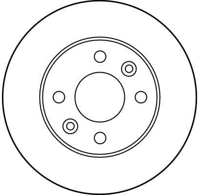 TRW DF1016 - Тормозные диски