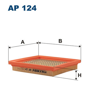 FILTRON AP124 - Воздушный фильтр