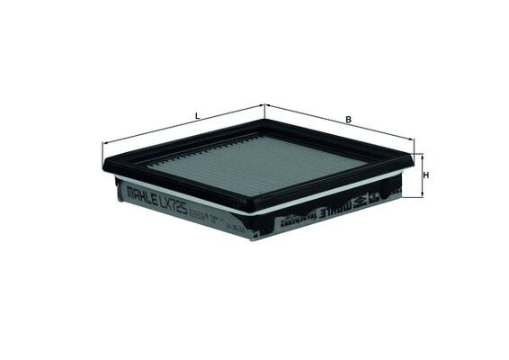 MAHLE LX 725 - Воздушный фильтр