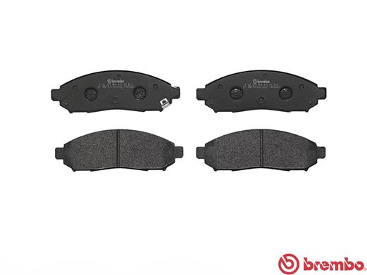 BREMBO P 56 059 - Комплект тормозных колодок, дисковый тормоз PRIME LINE