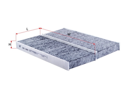 SAKURA AUTOMOTIVE CAC-1809-S - Салонный фильтр