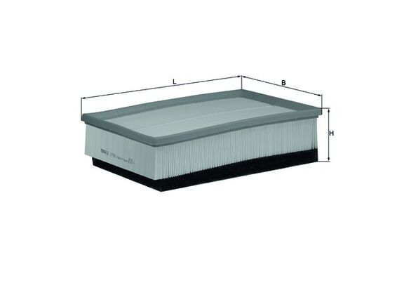 MAHLE LX 1883 - Воздушный фильтр