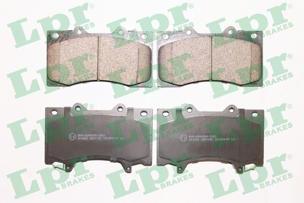 LPR 05P1797 - Тормозные колодки 