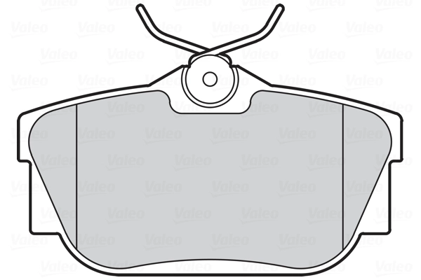 VALEO 301546 - Комплект тормозных колодок, дисковый тормоз FIRST