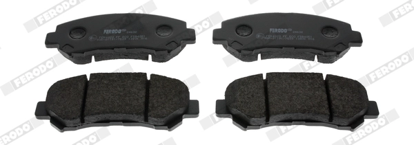 FERODO FDB4051 - Комплект тормозных колодок, дисковый тормоз PREMIER ECO FRICTION