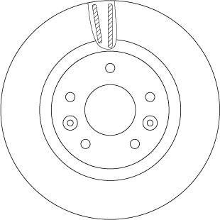 TRW DF6786 - Тормозные диски