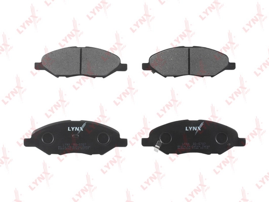 LYNXAUTO BD-5707 - Тормозные колодки 