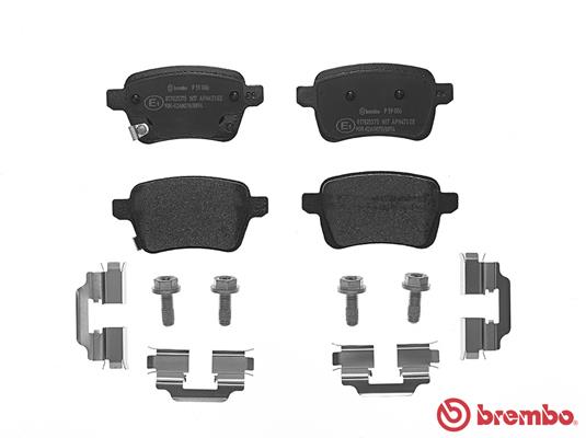 BREMBO P 59 086 - Комплект тормозных колодок, дисковый тормоз PRIME LINE