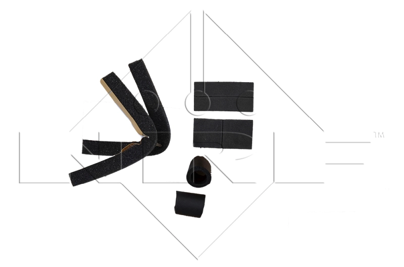 NRF 58147 - Радиатор печки