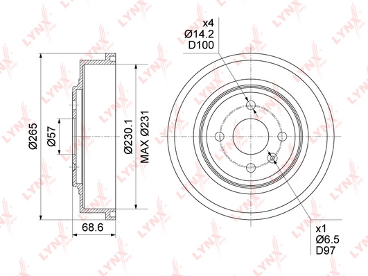 Тормозной барабан