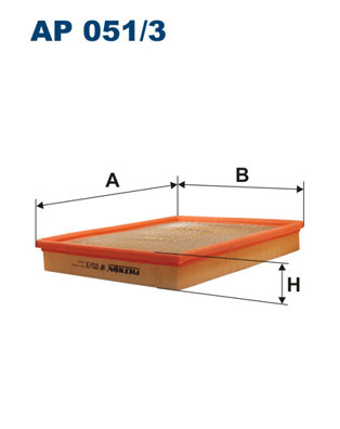FILTRON AP051/3 - Воздушный фильтр