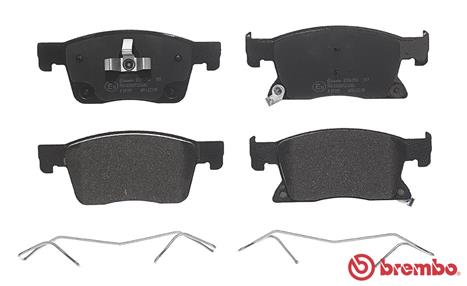 BREMBO P 59 091 - Комплект тормозных колодок, дисковый тормоз PRIME LINE