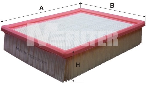 MFILTER K 174 - Воздушный фильтр