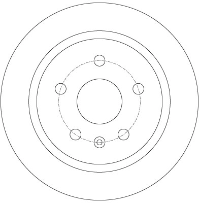TRW DF6312 - Тормозные диски