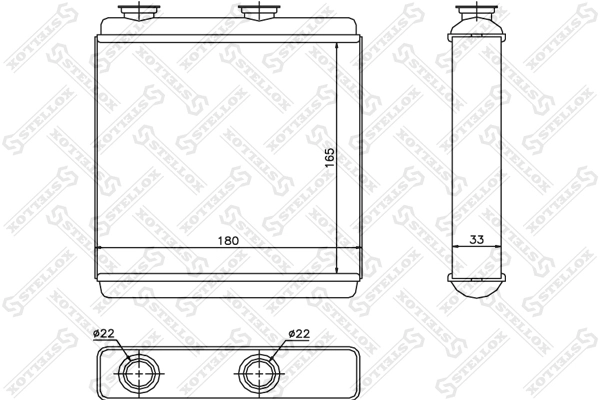 Радиатор печки