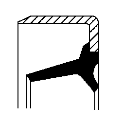 Сальник КПП