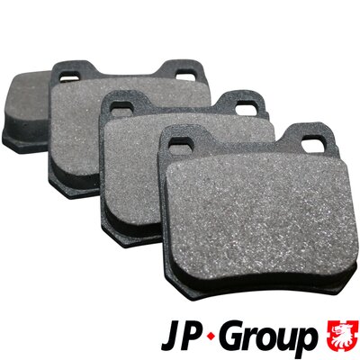 JP GROUP 1263700410 - Комплект тормозных колодок, дисковый тормоз JP GROUP