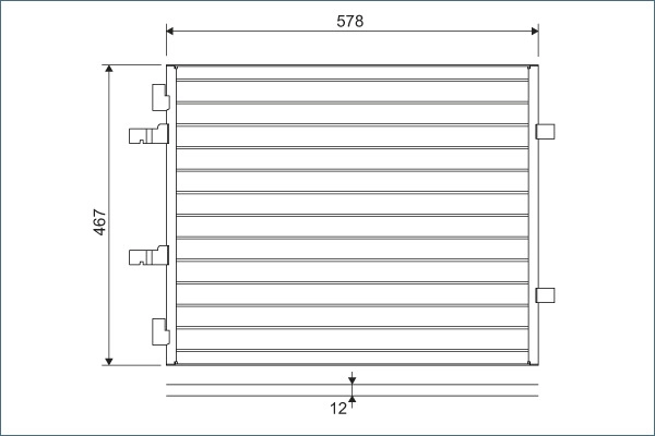 Радиатор кондиционера