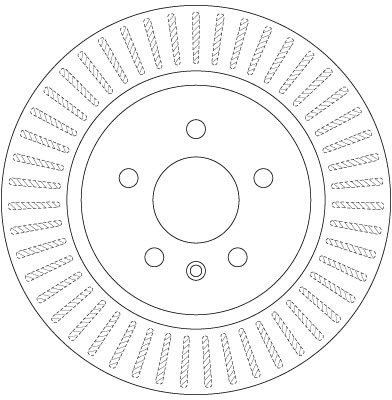 TRW DF6371 - Тормозные диски