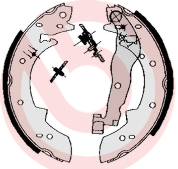 Комплект тормозных колодок ESSENTIAL LINE