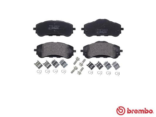 BREMBO P 61 120 - Комплект тормозных колодок, дисковый тормоз PRIME LINE