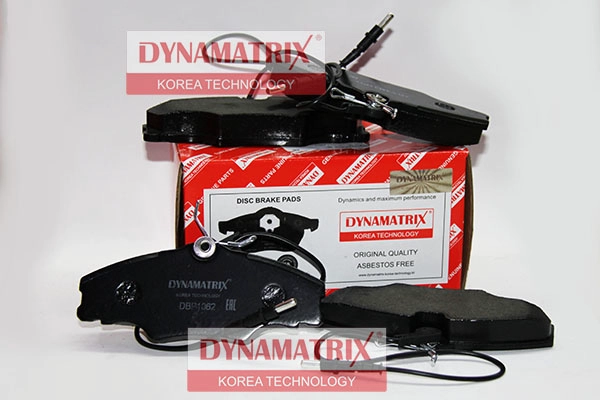 DYNAMATRIX DBP1062 - Тормозные колодки 